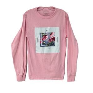 RARE Taylor Swift Merch Awesome Me! Size Small Pink Long Sleeve ribbed Cuff
